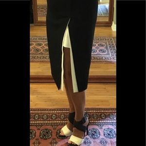 BCBG Grayce split skirt